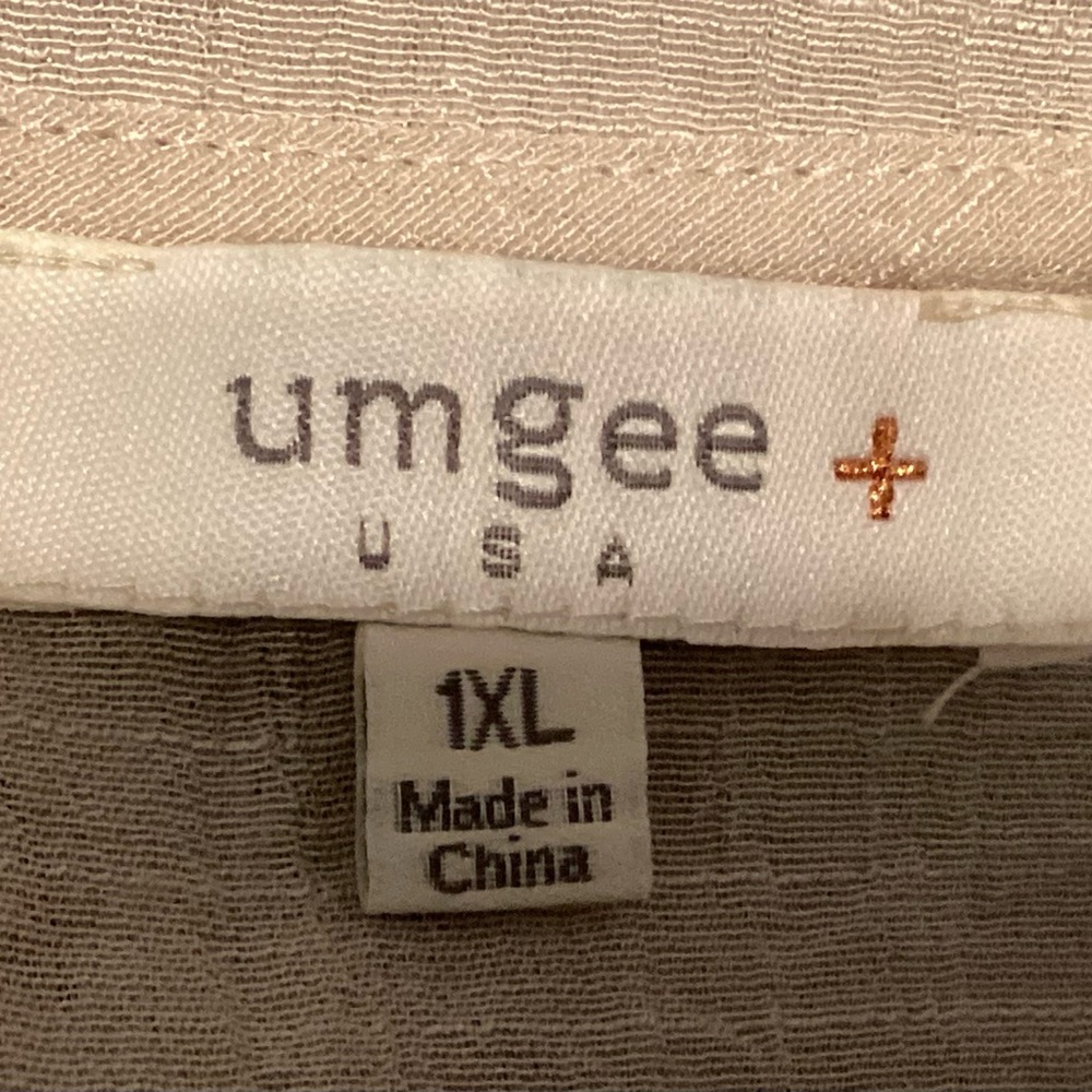 Umgee 1XL Women's Floral Embroided  Duster - Picture 7 of 7